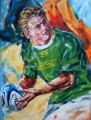 yxr020eD impressionisme peinture à l’huile du sport